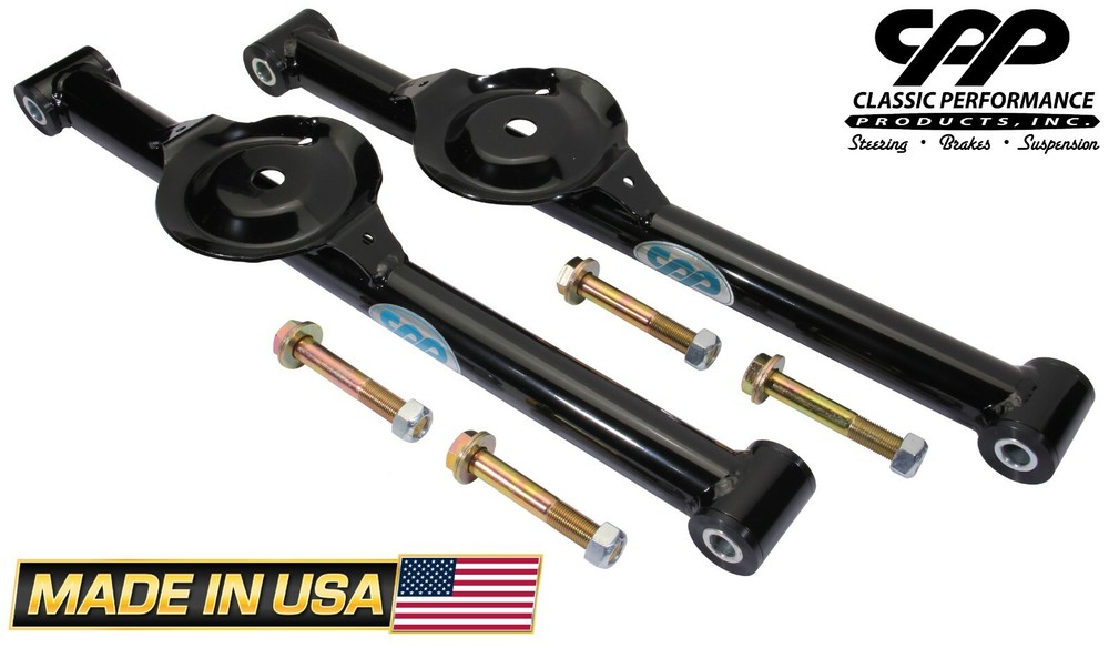1959-64 Chevy Impala CPP Lower Tubular Rear Trailing Control Arms USA MADE