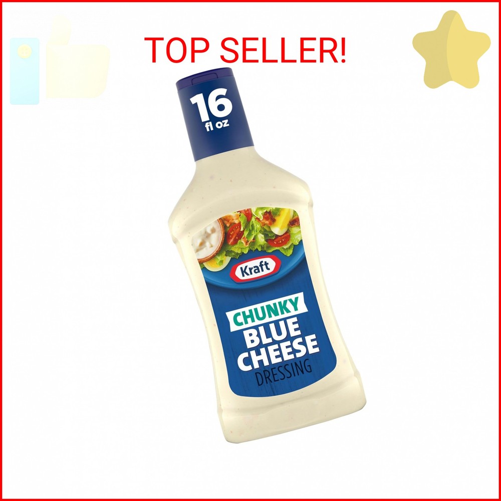 Kraft Chunky Blue Cheese Dressing (16 fl oz Bottle)