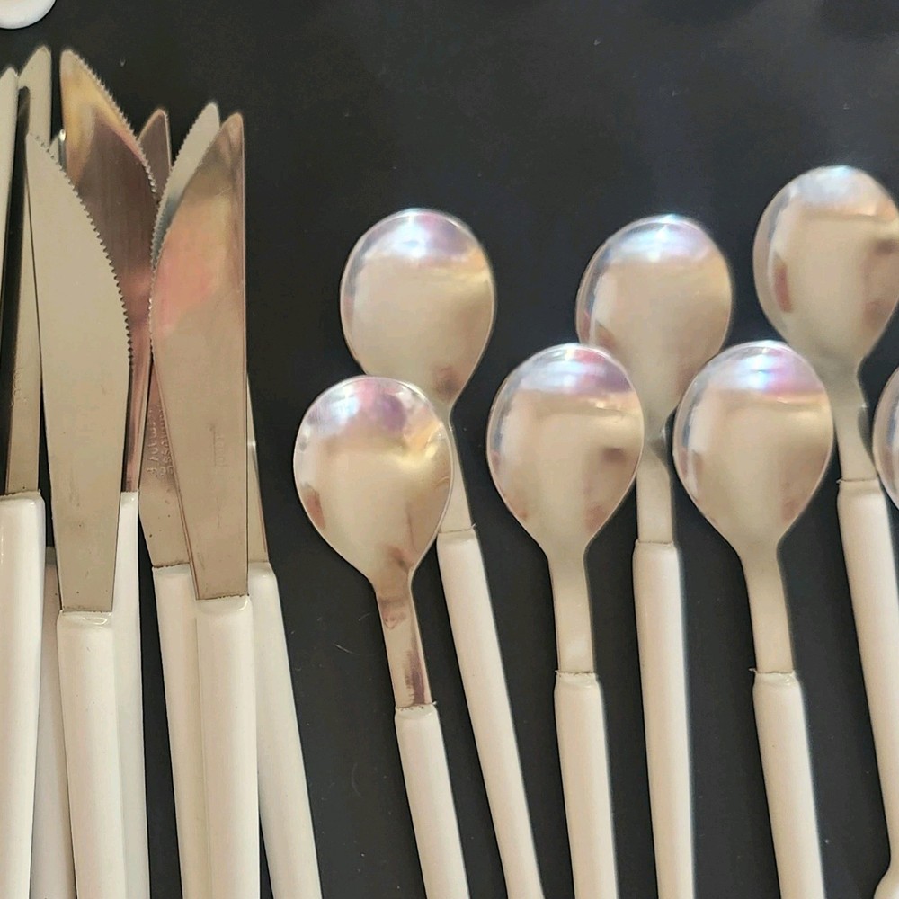 Vintage MONO Ring Flatware 46 PCS Made In Germany