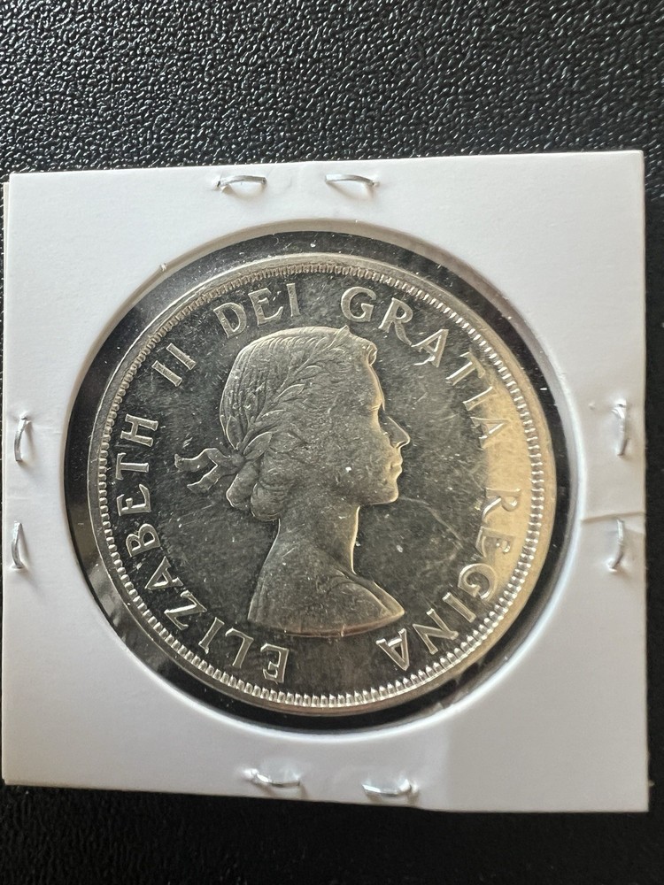1962 Canada Silver $1 Dollar - 80% Silver - Great Condition