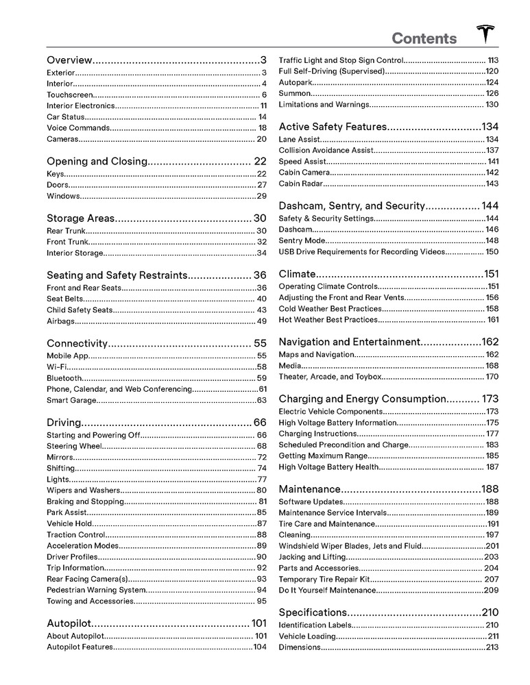 Tesla Model Y (2025+) Owners Manual: User Guide Software Version: 2026.2.3