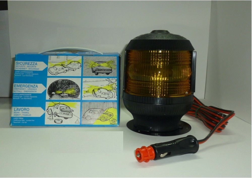 UNIVERSAL EMERGENCY FLASHER 12V 21W MAGNETIC BASE
