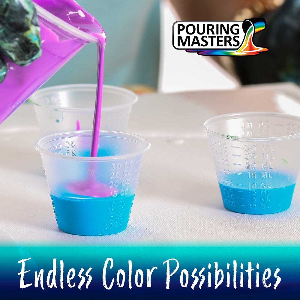 Blue Interference Pearl Special Effects Pouring Paint - Quart Bottle