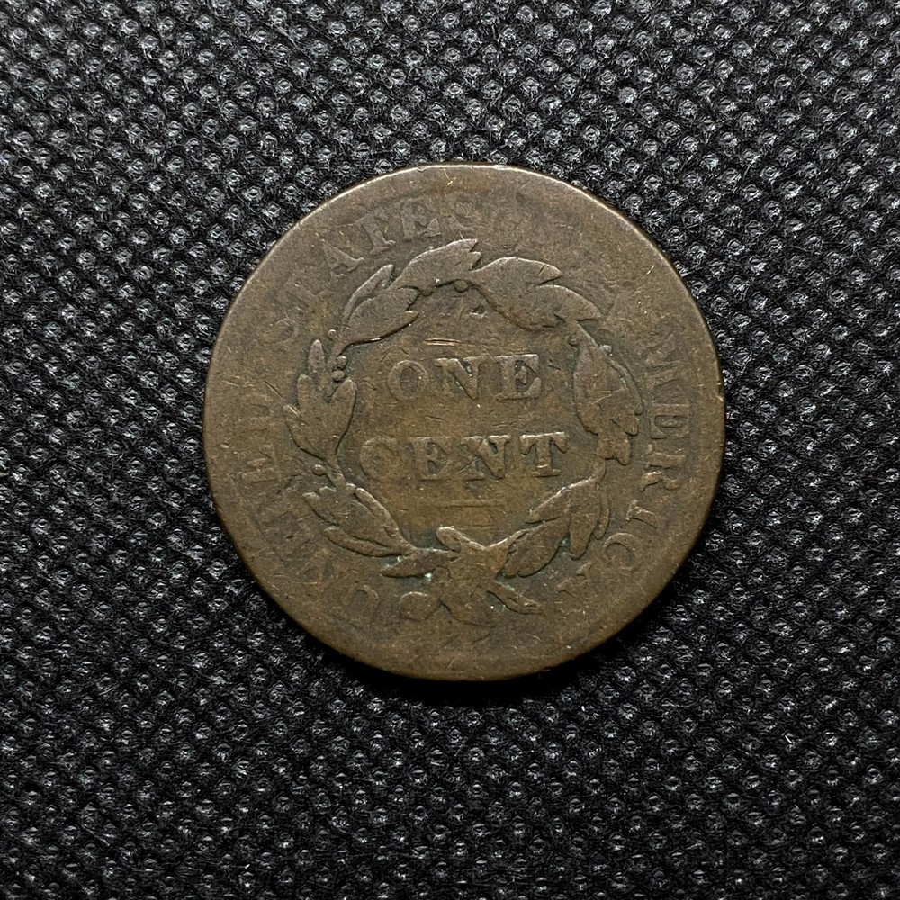 1838 Copper Coronet Head Large Cent