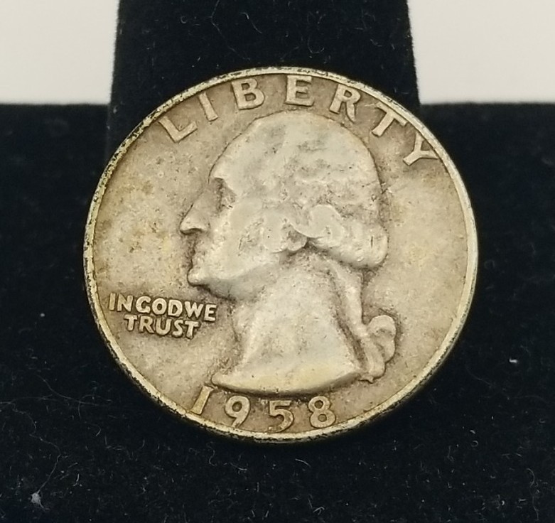 1958-D Washington Quarter #4637