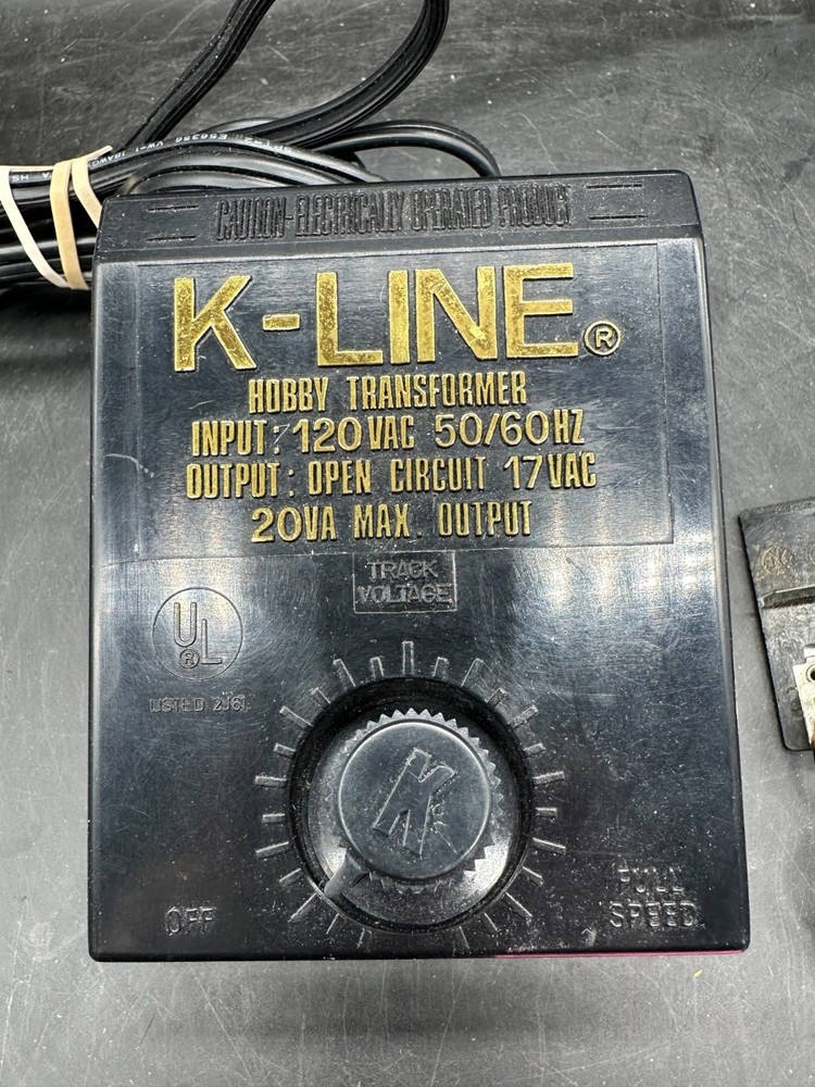 K-Line Hobby Train Transformer AC K-950 WORKS!