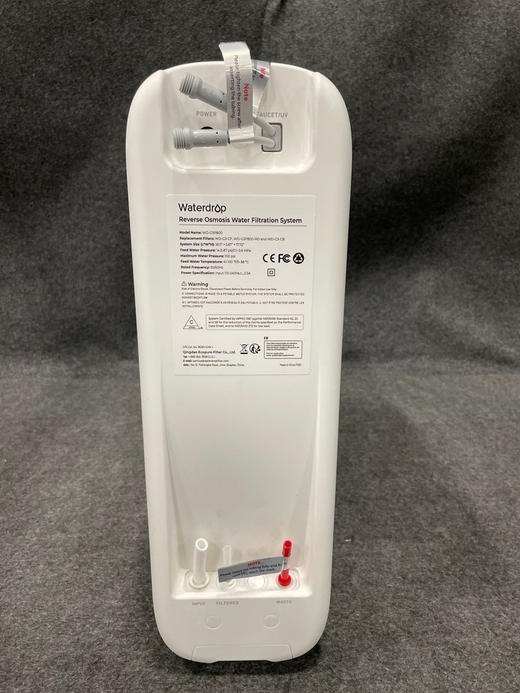 WATERDROP WD-G3P800 Reverse Osmosis Water Filtration System *