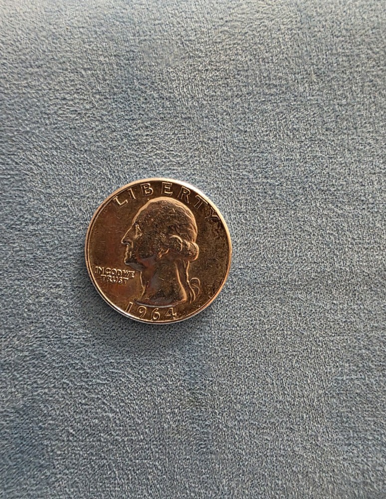 1964 – D Washington Quarter Silver