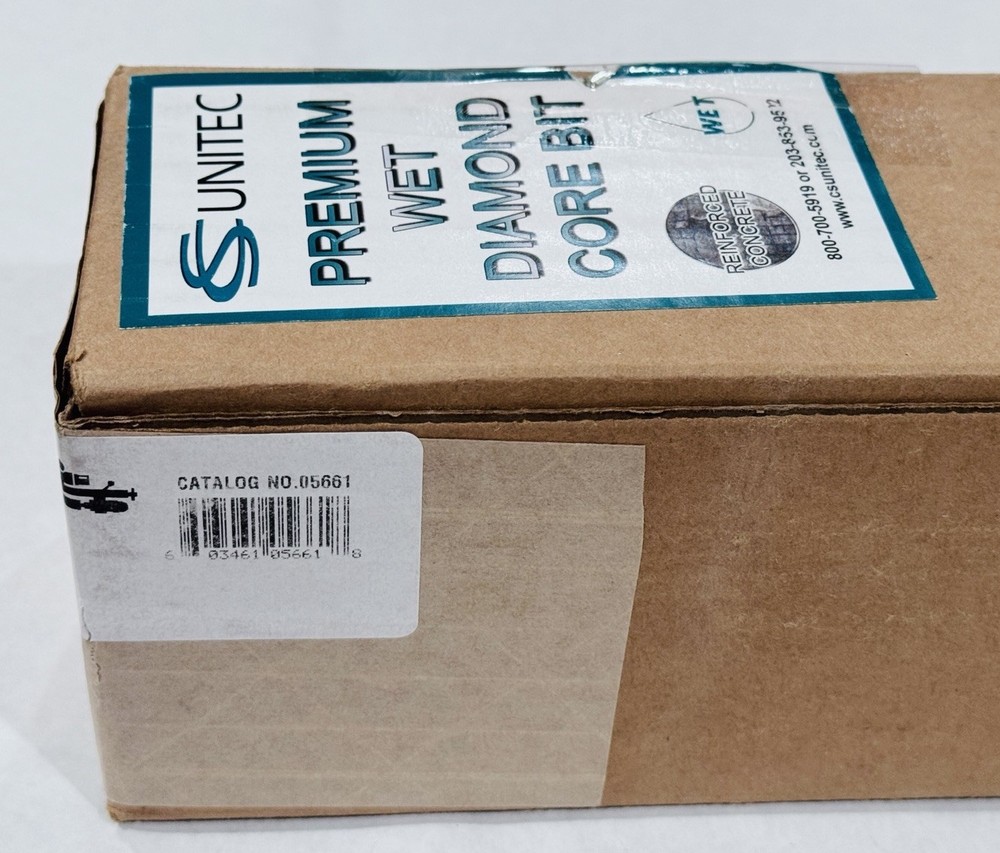 CS Unitec 3” Premium Wet Diamond Core Segmented Concrete Core Bit