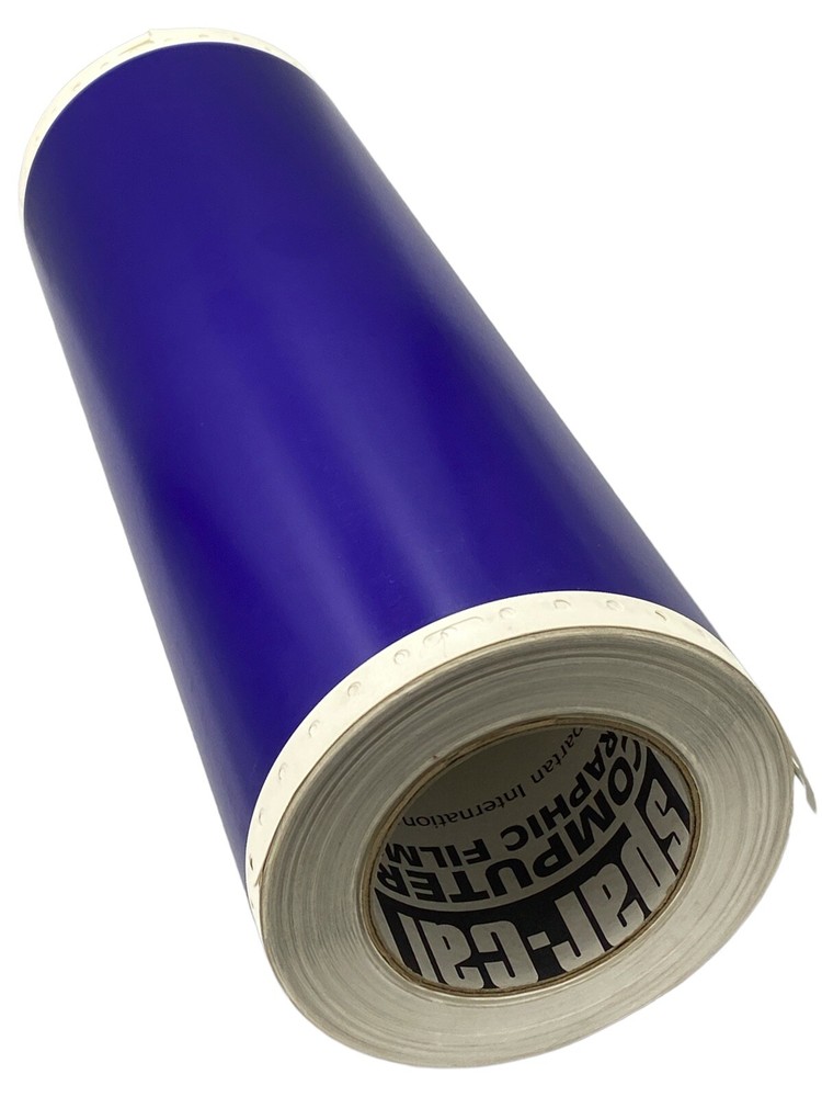 Avery Vinyl Plotter Roll Translucent Royal Blue 15 in x 110 ft 36.67 yds