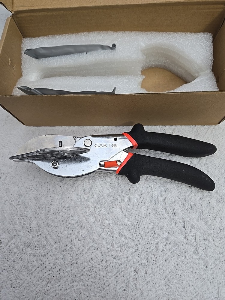 Multifunctional Trunking Miter Shears For Angular Cutting 45-135 Degree NIB