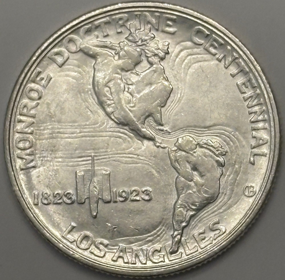 1923-S Monroe Commemorative Half Dollar — Uncirculated MS 🔥 Video!
