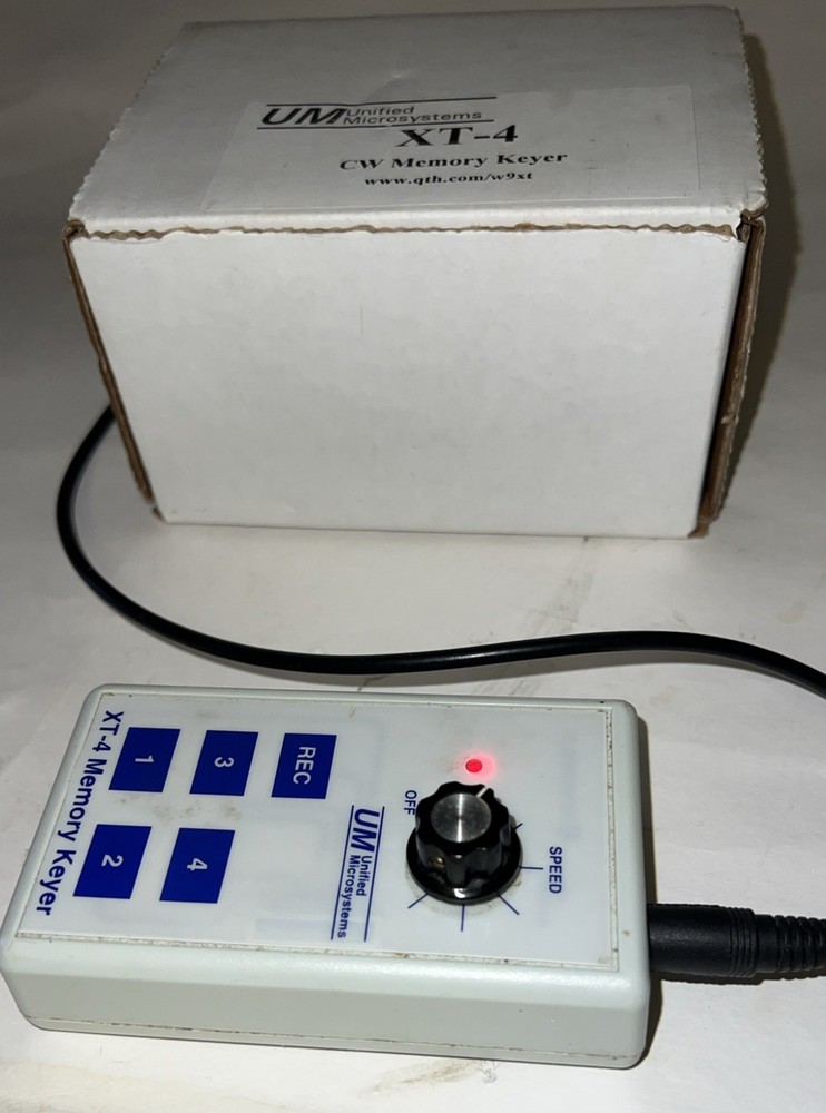 Unified Microsystems XT-4 MK2 CW Memory Keyer