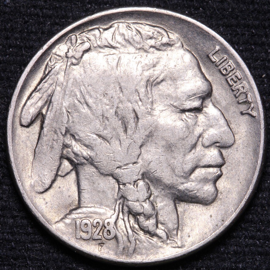 1928 Buffalo Nickel CHOICE UNC FREE SHIPPING E706 WCF