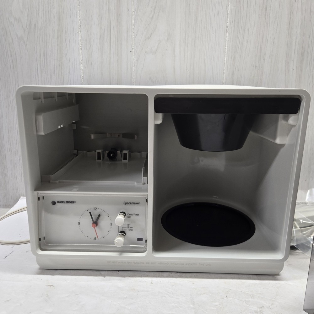 Black & Decker Spacemaker Drip Coffee Maker SDC2B Preowned Vtg Tested