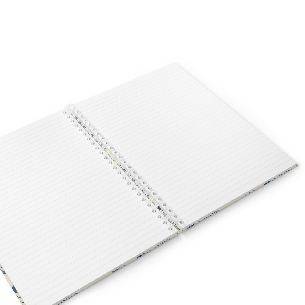 Blue Coy Fish Spiral Notebook | Mindful Journaling
