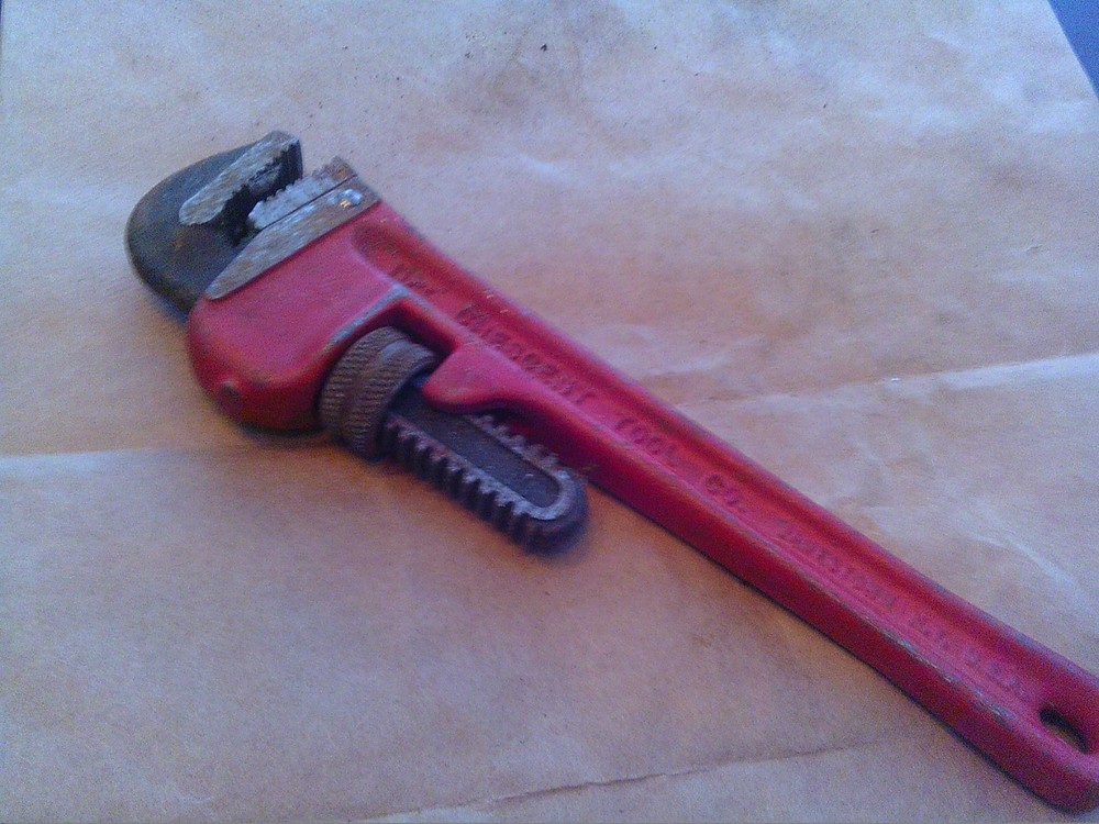 Crescent 10" Pipe Wrench Made In USA