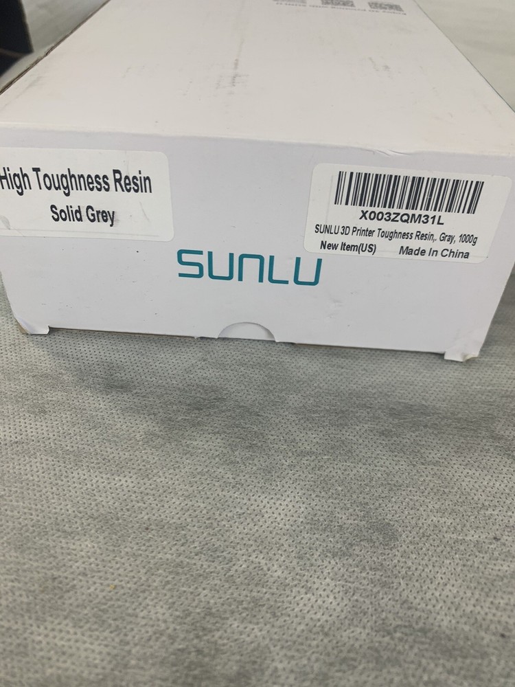 Sunlu 3D LCD Printing Photopolymer Resin in Solid Grey, 1000g