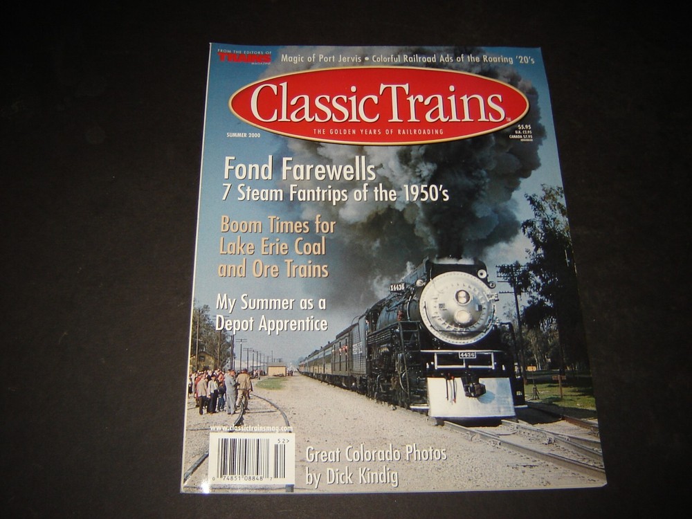 Summer 2000 CLASSIC TRAINS magazine