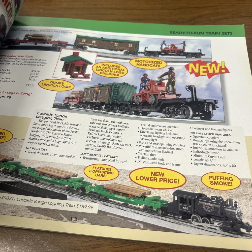 2007 Volume 1 Lionel Trains Catalog