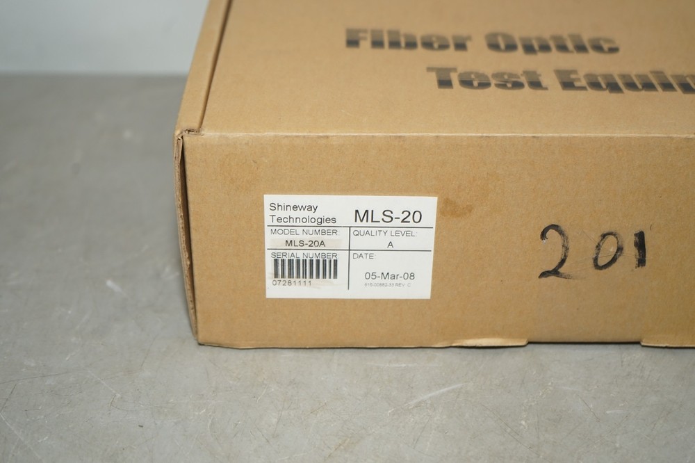 ^ Shineway Tech MLS-20A Multi-wavelength Laser Source #X5272