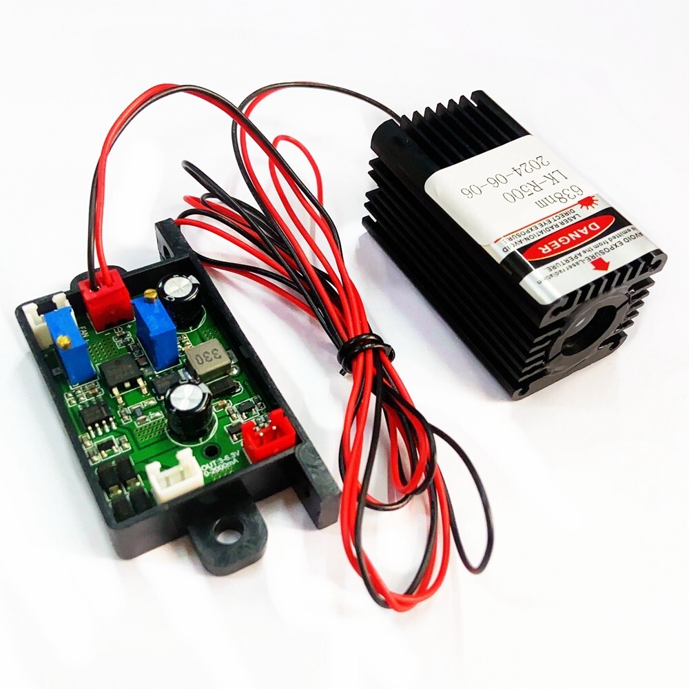 638nm 500mw Fat Beam Orange Red Laser  Diode Module
