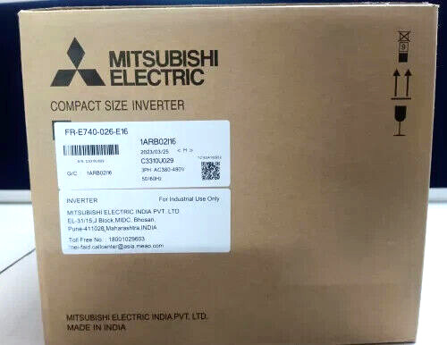 1PC- Mitsubishi FR-E740-026-E16 frequency converter- NEW