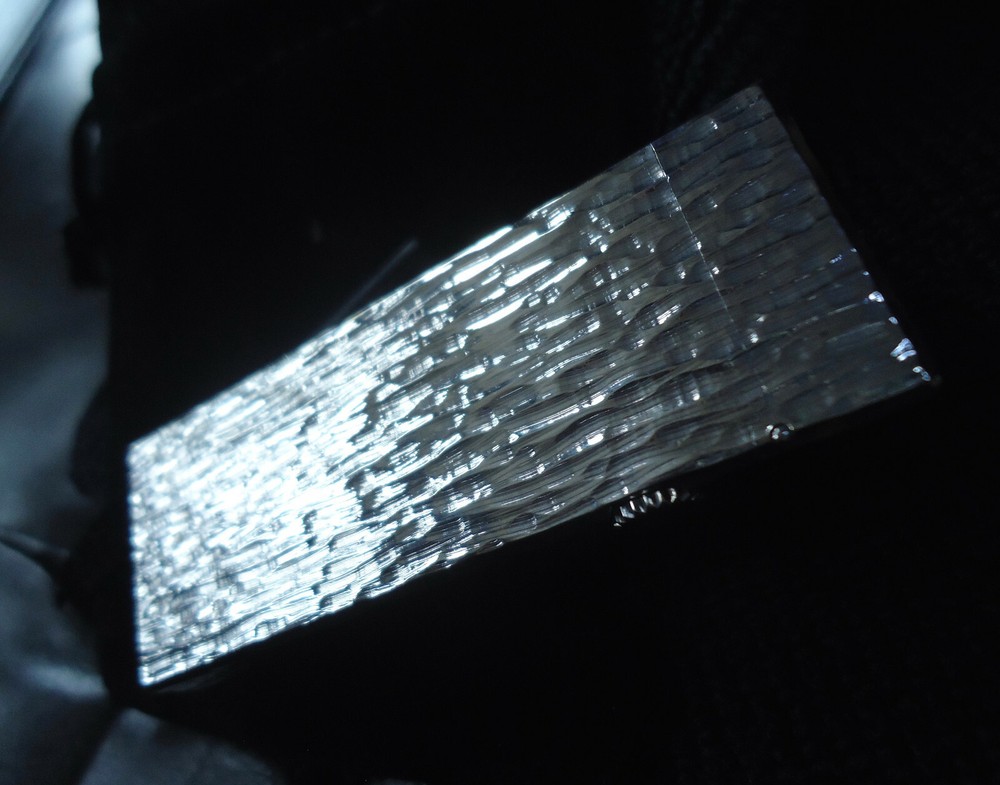 Dunhill Rollagas Lighter - Silver Plated - 'Bark' Pattern - Serviced