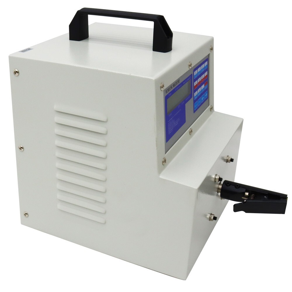 110V Wire Twisting Machine High-Speed Automatic Cable Winding w/LCD Display