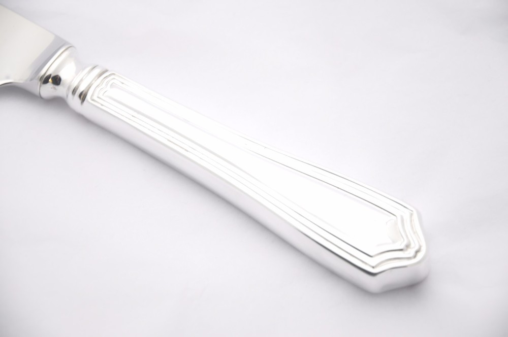 Chester Pattern Silver Plated Wedding Cake Knife Gift Boxed Sheffield England
