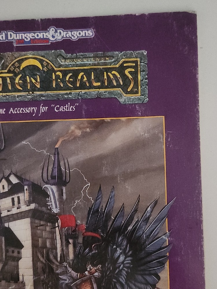 Advanced Dungeons & Dragons Forgotten Realms Darkhold for "Castles"