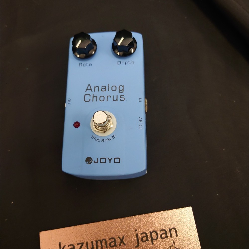 Joyo Analog Chorus Guitar Effects Pedal True Bypass Tested Blue Compact