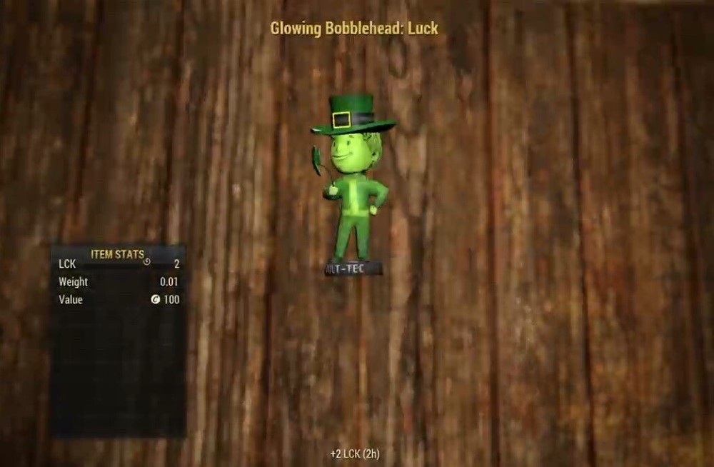 (Xbox) 1 Glowing Bobblehead: Luck