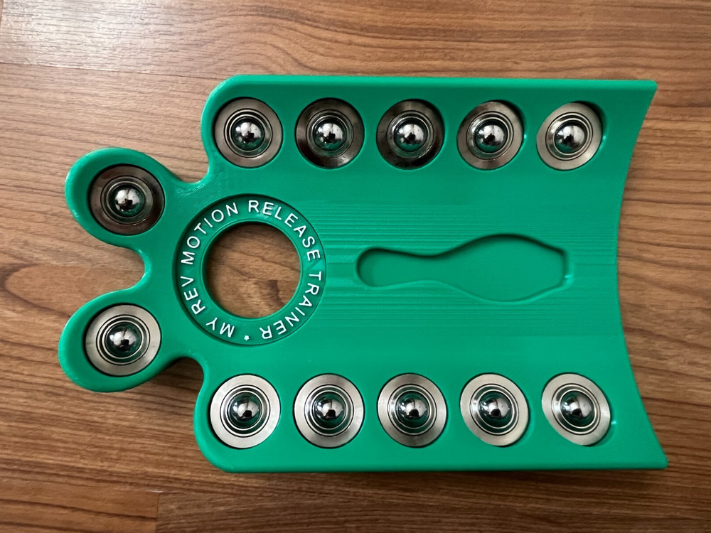 Bowling Rev Motion Release Trainer-Compact 12 High Quality Bearing-Personalized