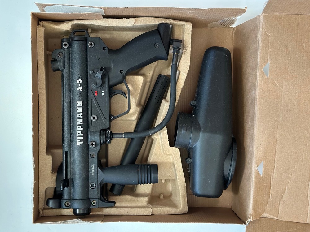 Tippmann A5 Tactical Paintball Gun Marker (New Version) Black A-5