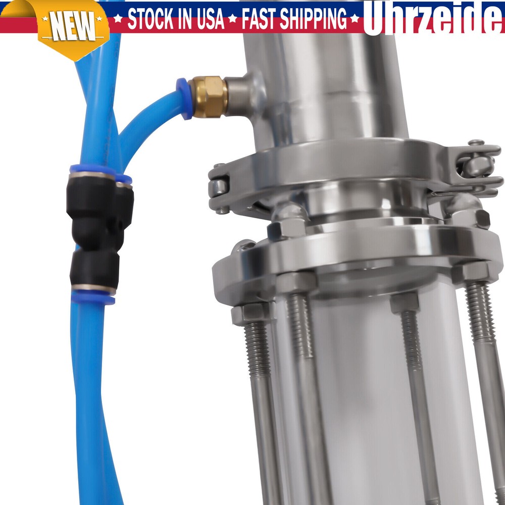 2"inch Stainless Still Moonshine Reflux Distilling Column Brew Wine Making Tool