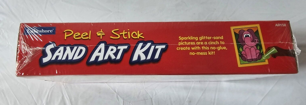 Lakeshore Peel & Stick Sand Art Kit SEALED