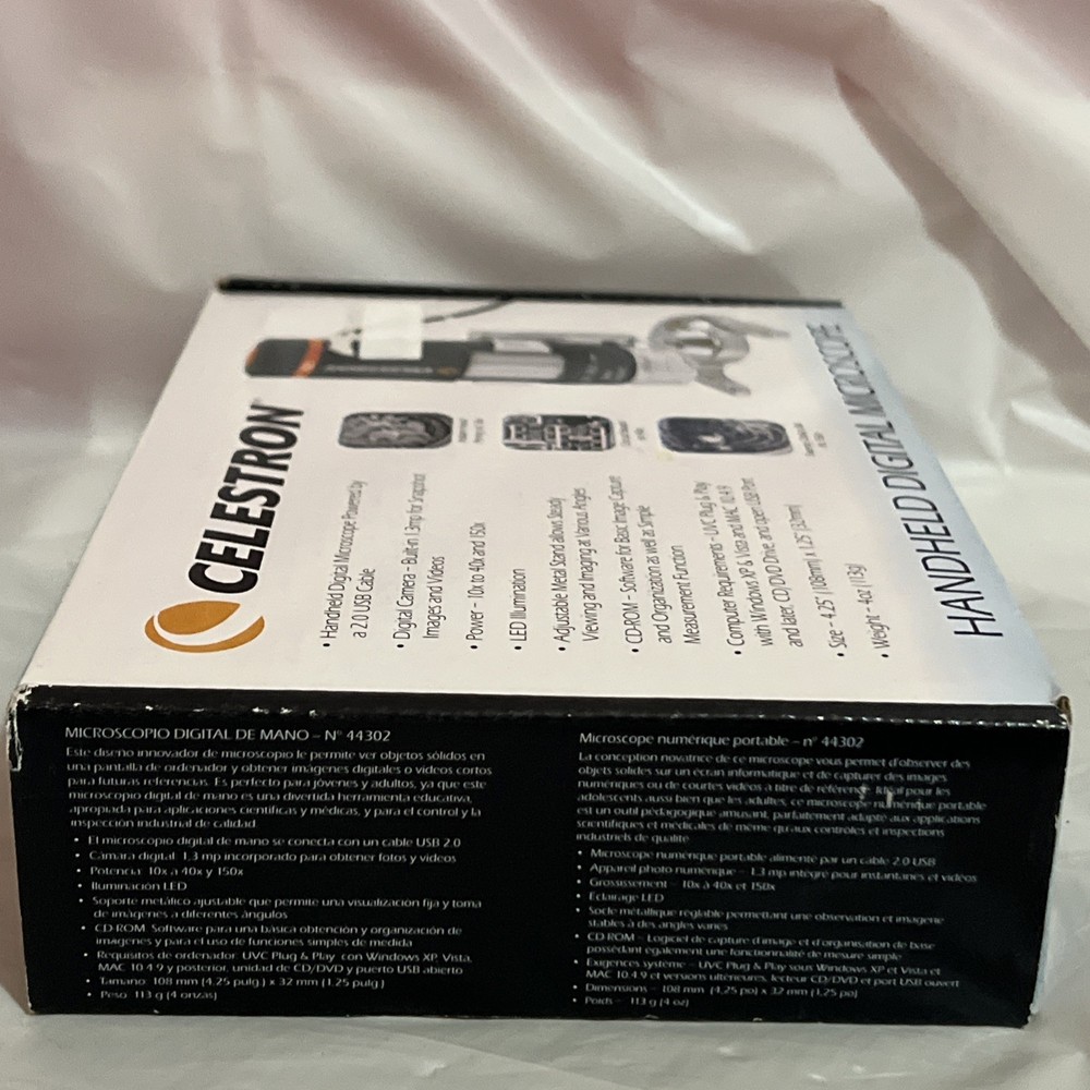 Celestron Handheld Digital Microscope 2009 New