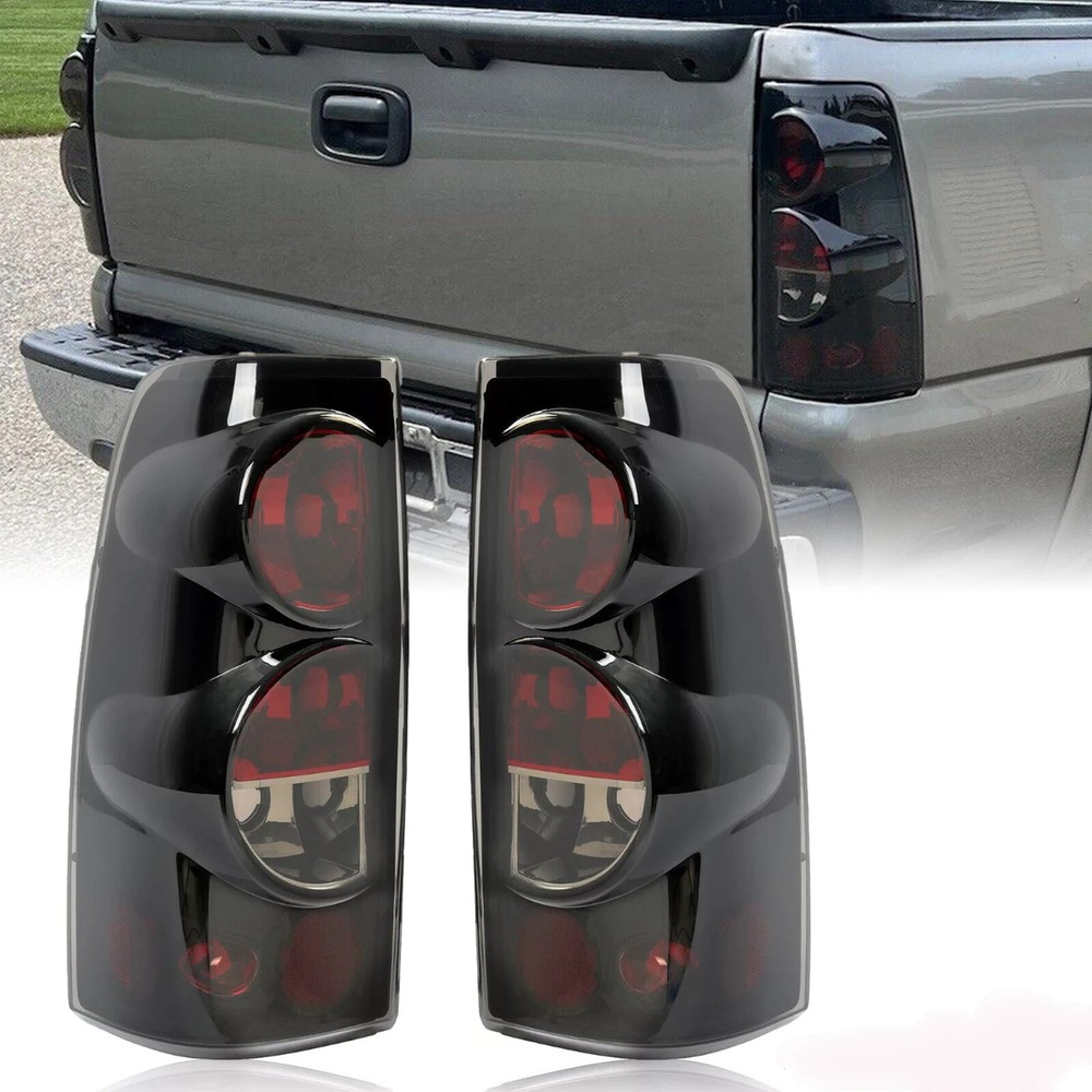 Pair Tail Lights Brake Lamps For 1999-2006 Chevy Silverado 1500 2500 3500