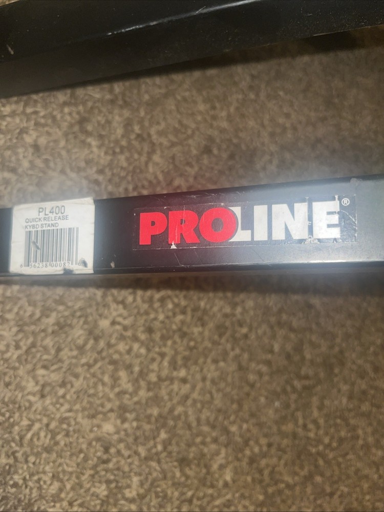 ProLine Double X Braced KEYBOARD STAND • Folding, Easy Adjust, Heavy Duty