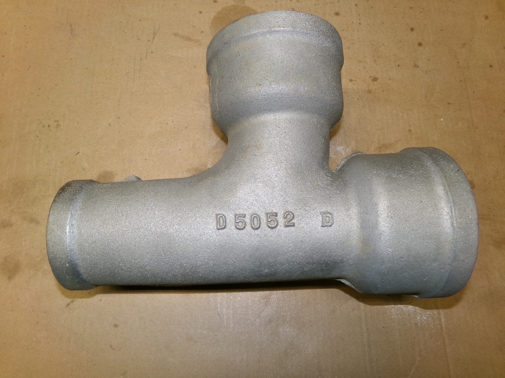 Duriron 3 x 3 Sanitary Tee Part# D5052