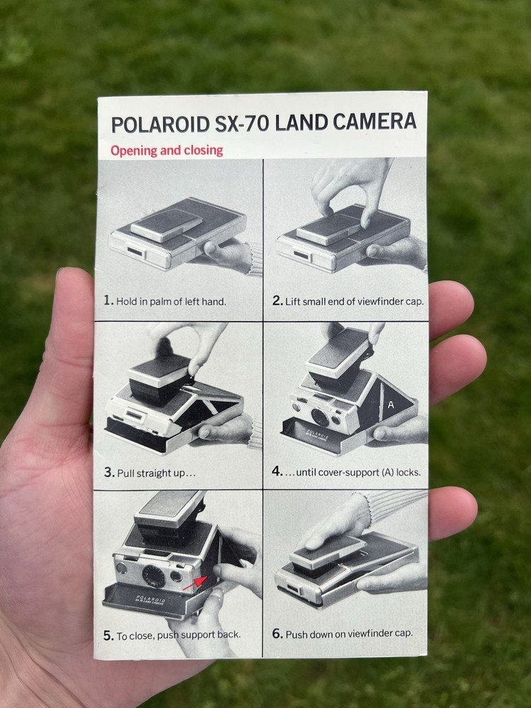 Polaroid SX-70 Land Camera Tested
