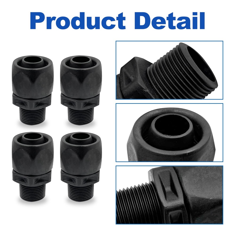 Quick Connect Pool Hose Fitting Polaris 4 Pack