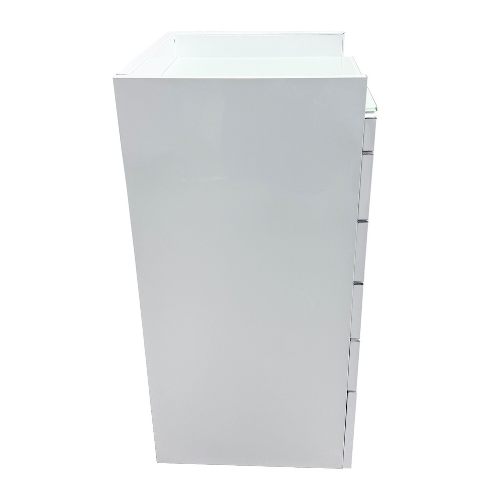 5 Drawers Versatile ABS-Structured Side Cabinet Portable Side Office Home