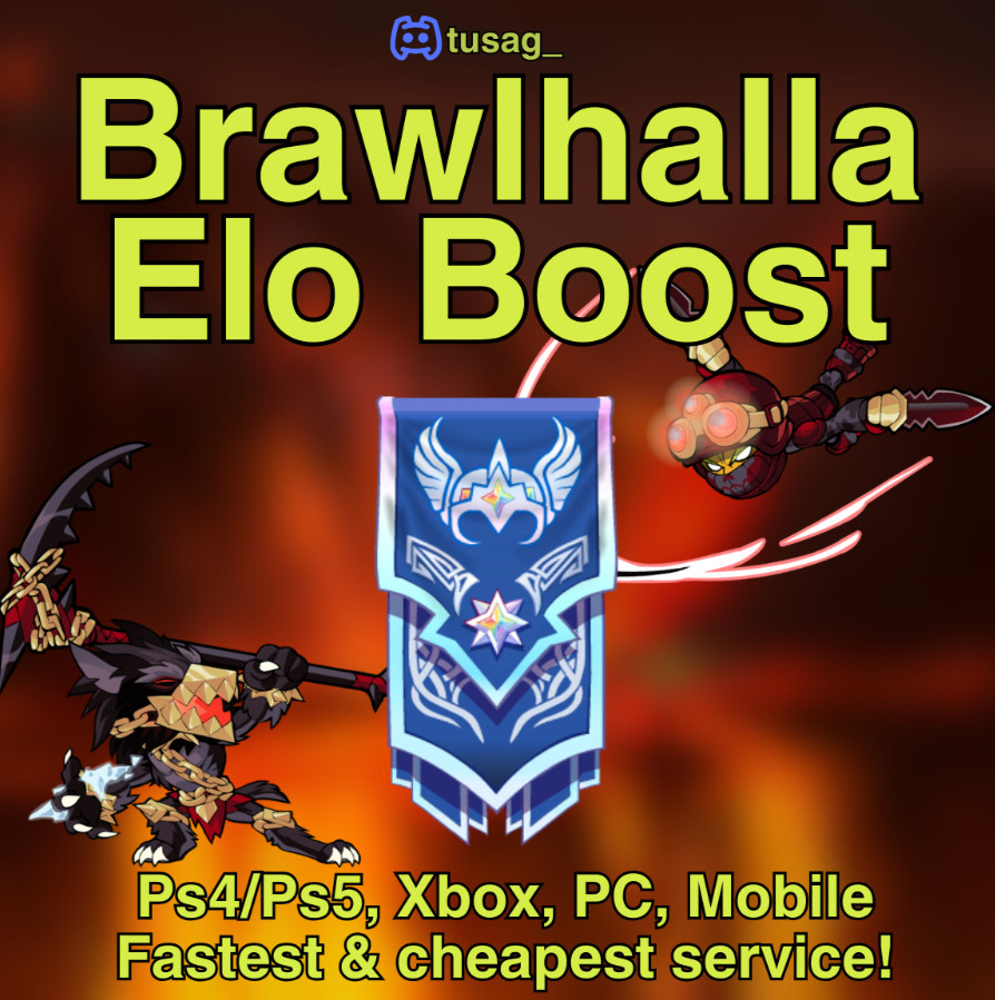 Brawlhalla Elo Boost | Fastest & Cheapest Boosting | PC/PS/Xbox/Mobile