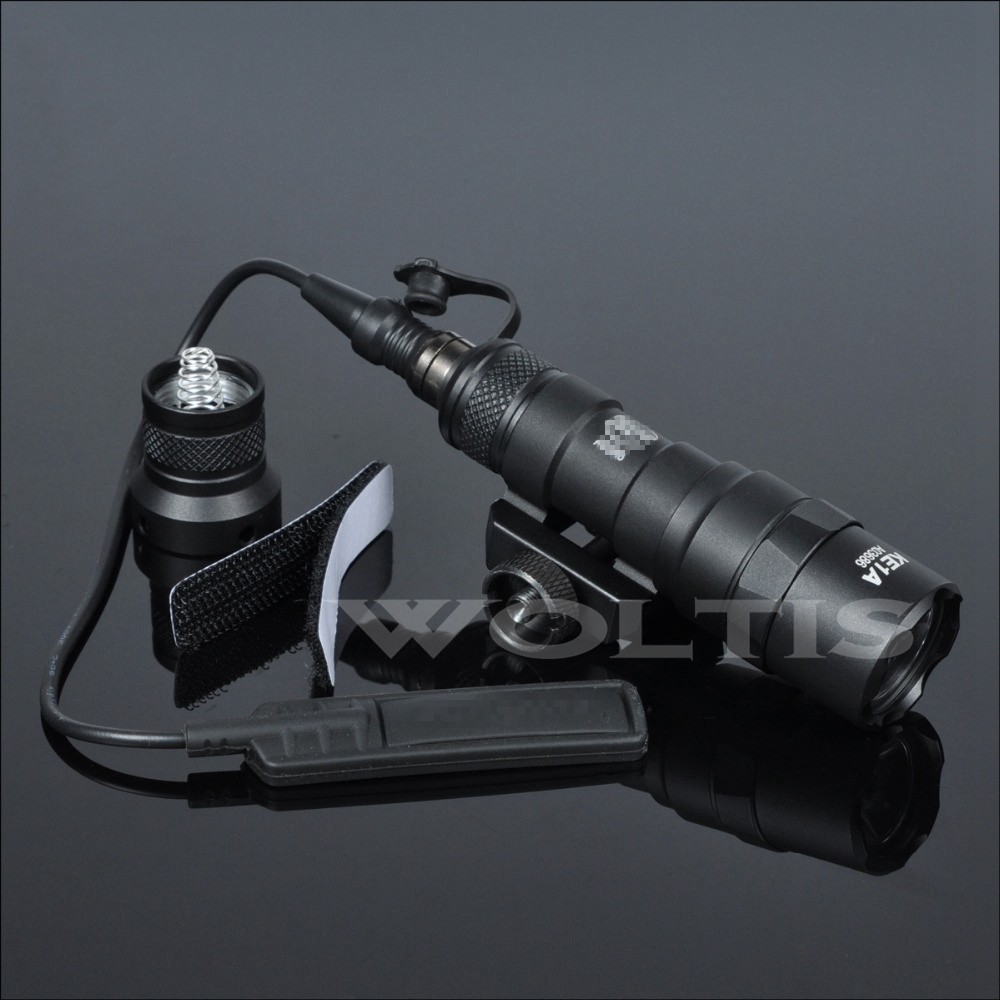 M300B Tactical Torch Flashlight Scout Light 400 Lumens LED Light w/ Tail Switch