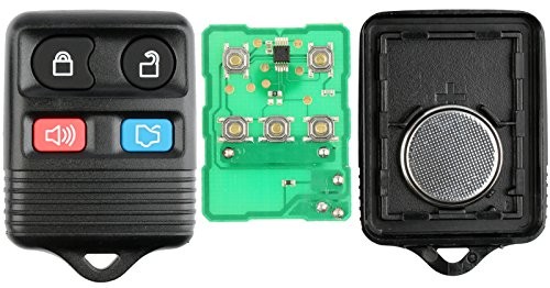 2 Replacement Keyless Entry Remote Control Key Fob Clicker Transmitter - Black