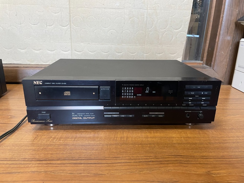 NEC Compact Disc Player CD-630 Black CD Player *