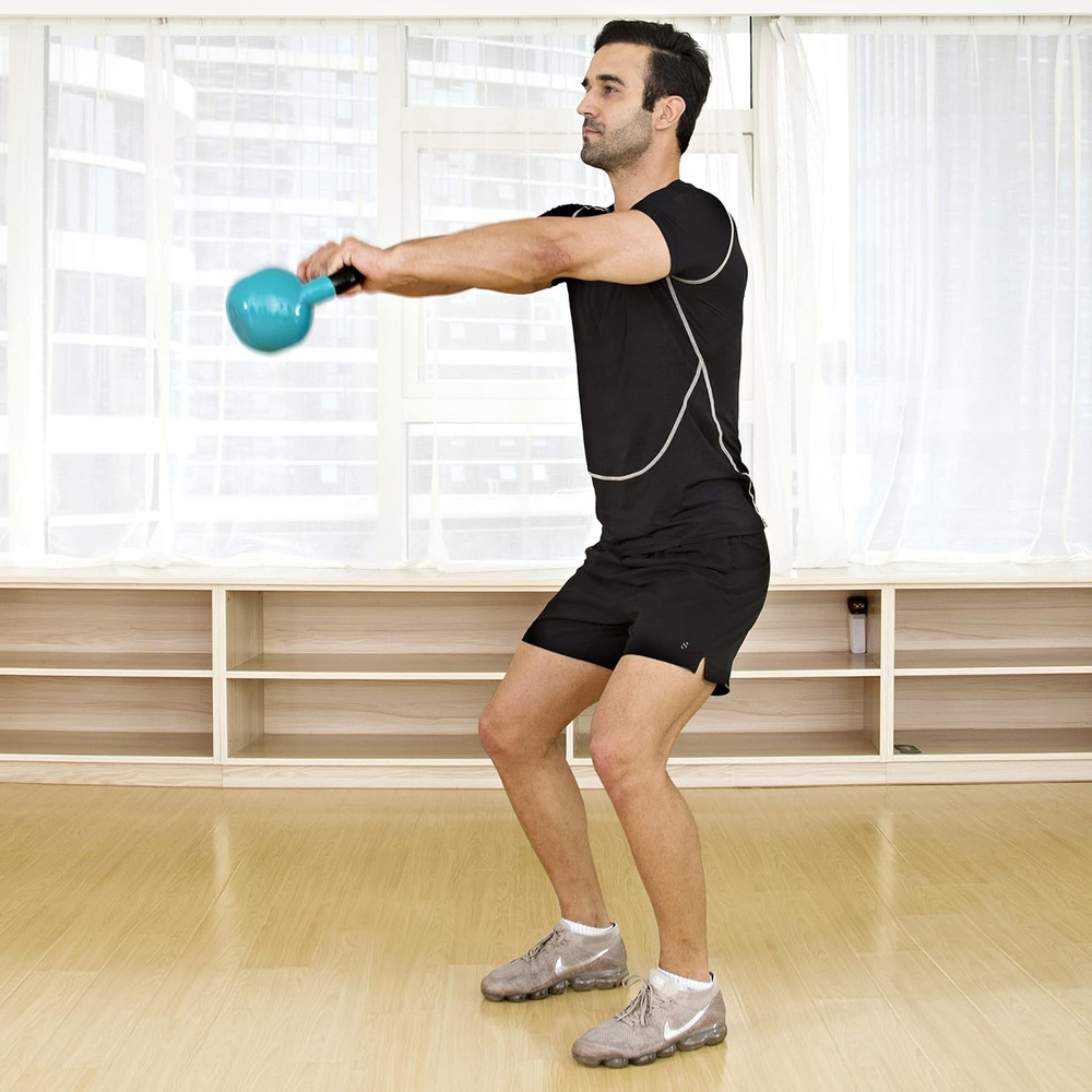 Kettlebell Weights Vinyl Coated Iron