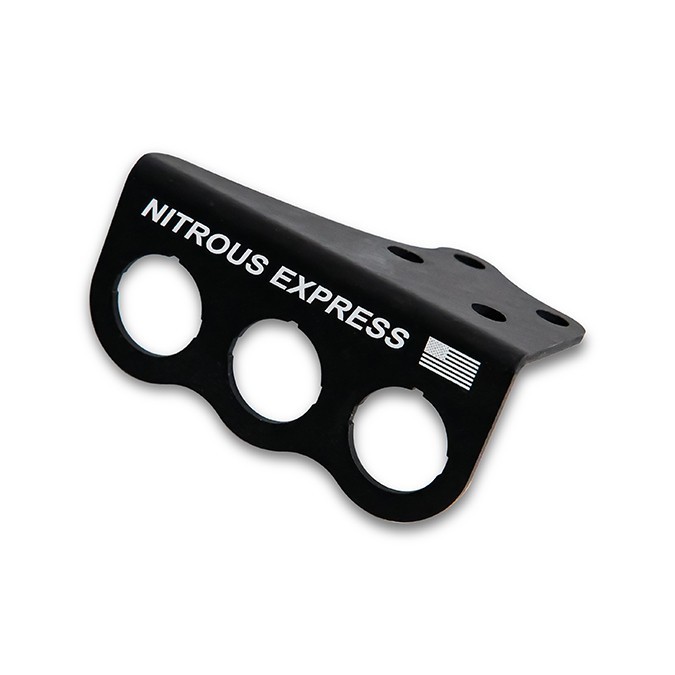 Nitrous Express NX Black Precision Shifter Three Switch Panel - 15813